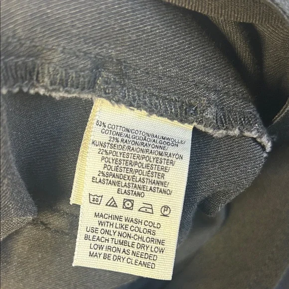 Free People Charcoal Penny Pull On Flare Jeans - Picture 6 of 6